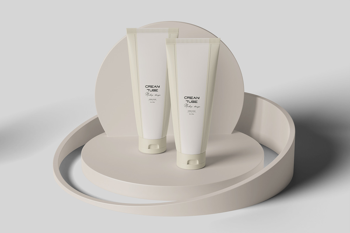 Cosmetic tube Mockup, a Product Mockup by Riel Concept (Photo 3 of 5)