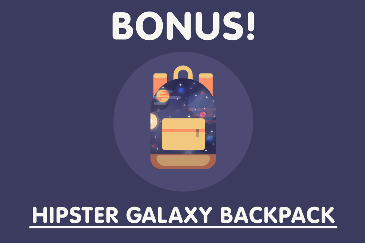 Backpacks Set (+BONUS!), an Object Graphic by Chau (Photo 2 of 4)