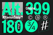 Altavion, a Sans Serif Font by Mantype Studio (Thumbnail 3 of 15)