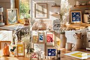 RUSTIC KITCHEN | Frame mockup set, a Household Mockup by SCHÉRI (Thumbnail 2 of 14)