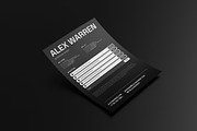 Dark DJ Press Kit / EPK Template, a Resume Template by vinyljunkie (Thumbnail 5 of 11)