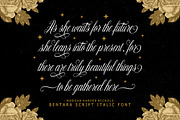Bentara Script, a Script Font by Alpha Bento (Thumbnail 6 of 12)