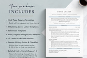 ATS Friendly Resume Template, a Resume Template by Get Landed (Thumbnail 5 of 9)
