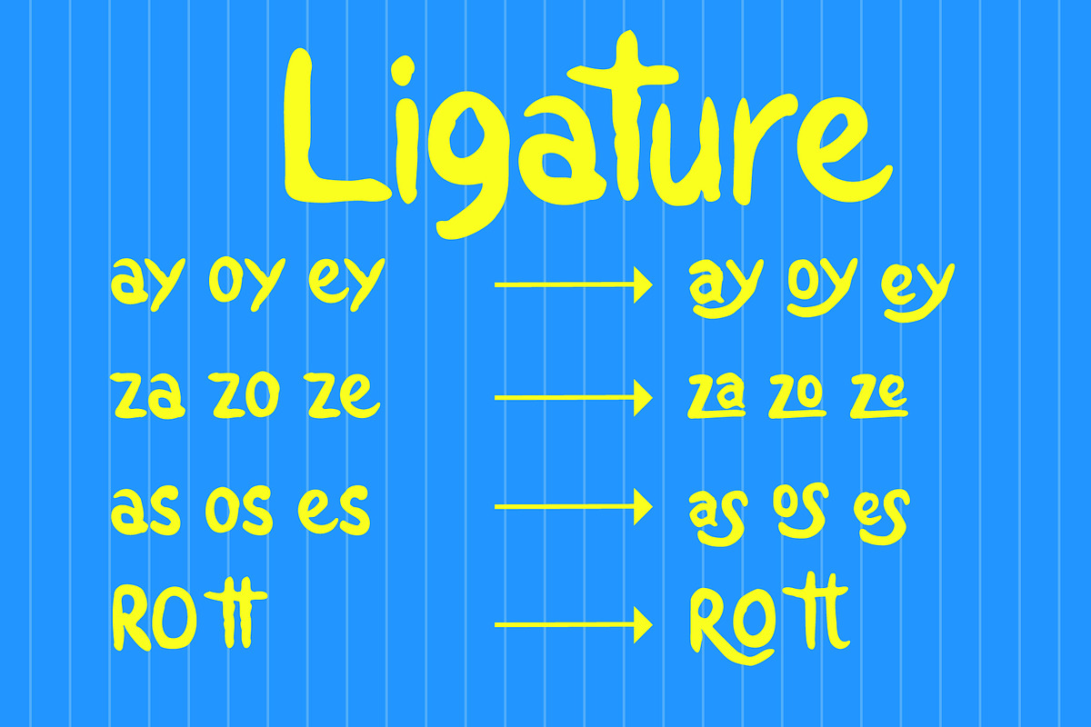 Rona Summer Warm Handwritten Font, a Handwritten Font by Angin Studio (Photo 10 of 14)