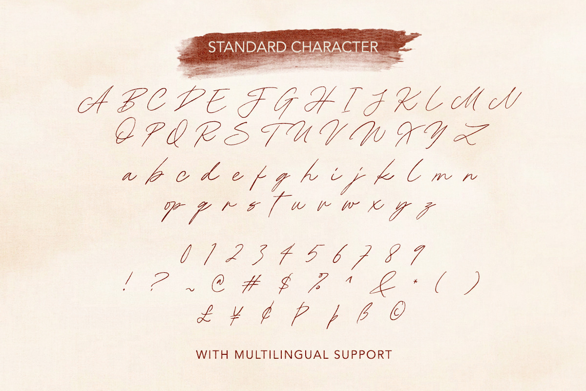 Miss Phillips - Handwritten Script, a Handwritten Font by Sarid Ezra (Photo 9 of 10)