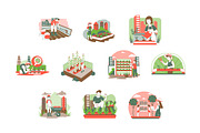 Urban Farm Activity, an Object Illustration by Loin Studio (Thumbnail 2 of 3)