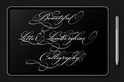Lamborghini Script, a Script Font by Has_rizal (Thumbnail 7 of 13)