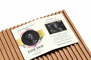 Funeral Program Template I Canva, an Invitation Template by The Social Stuff (Thumbnail 3 of 10)