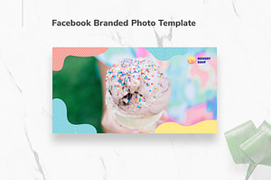 Ice Cream Shop Facebook Materials