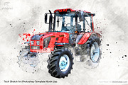 Tech Sketch Art Photoshop Mock-ups, an Action Add-On by SlideSalad (Thumbnail 22 of 27)