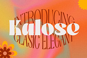 Kalose Classic Elegant Font Family, a Serif Font by AuthenType (Thumbnail 1 of 10)