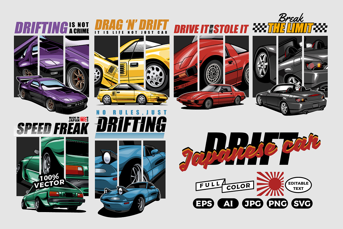 Ultimate Cars Collection, a Transportation Illustration by The BolzStudio (Photo 47 of 50)