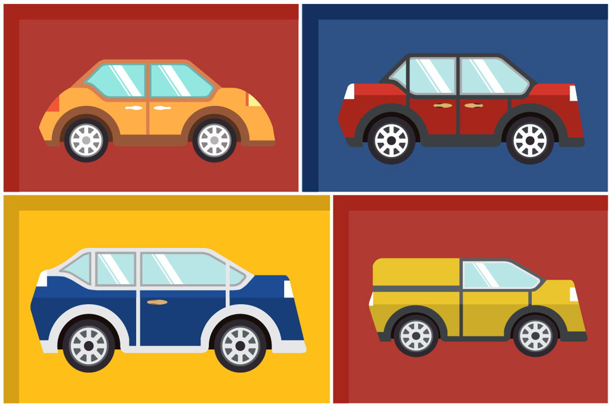 Set of flat cars, an Education Illustration by Dukesn (Photo 4 of 8)