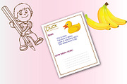 Kid Reading and writing worksheets, a Graphic by Hitubrand (Thumbnail 3 of 5)