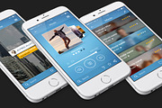 Shop and Personal Mobile UI KIT, an UI Kit Template by Alireza Farzad (Thumbnail 4 of 10)