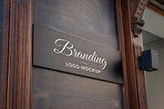 Wooden Wall Sign Mockup, an Advertising Mockup by RSplaneta (Thumbnail 1 of 2)