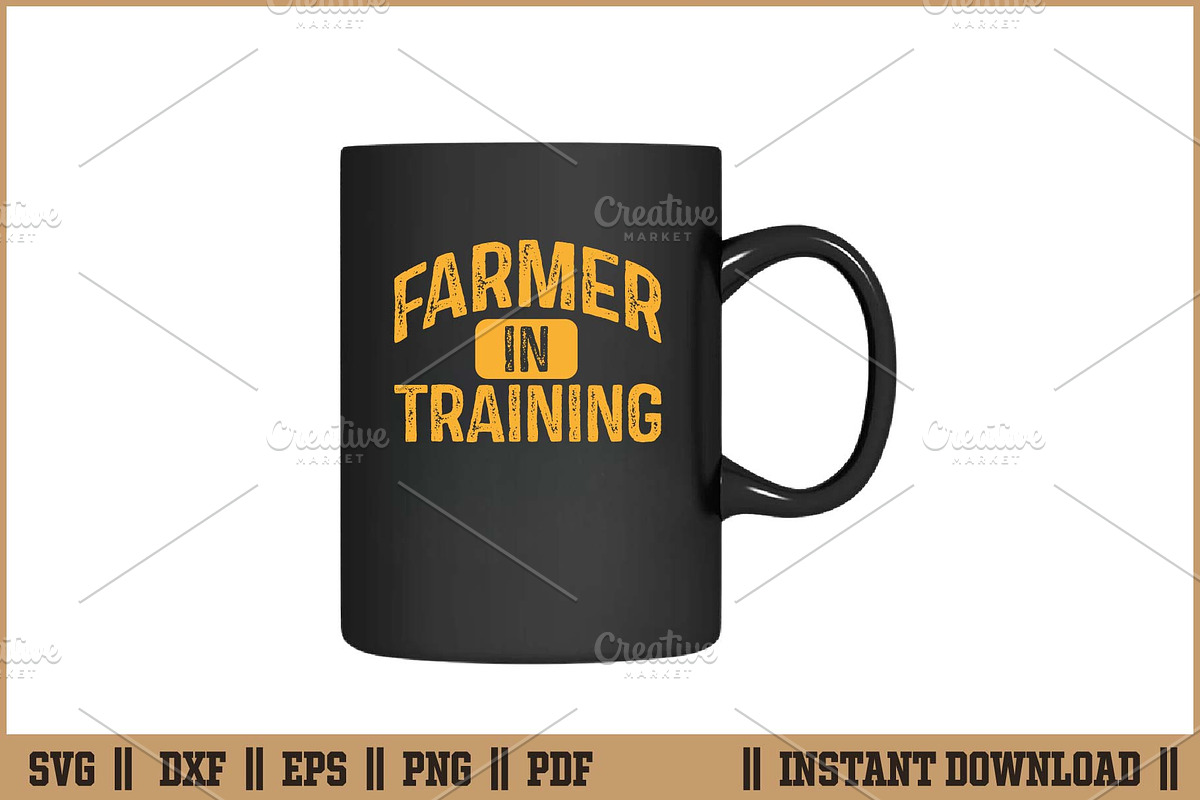Farmer In Training Cute Farm Kid SVG, an Illustration by Handy Arts Studio (Photo 3 of 3)