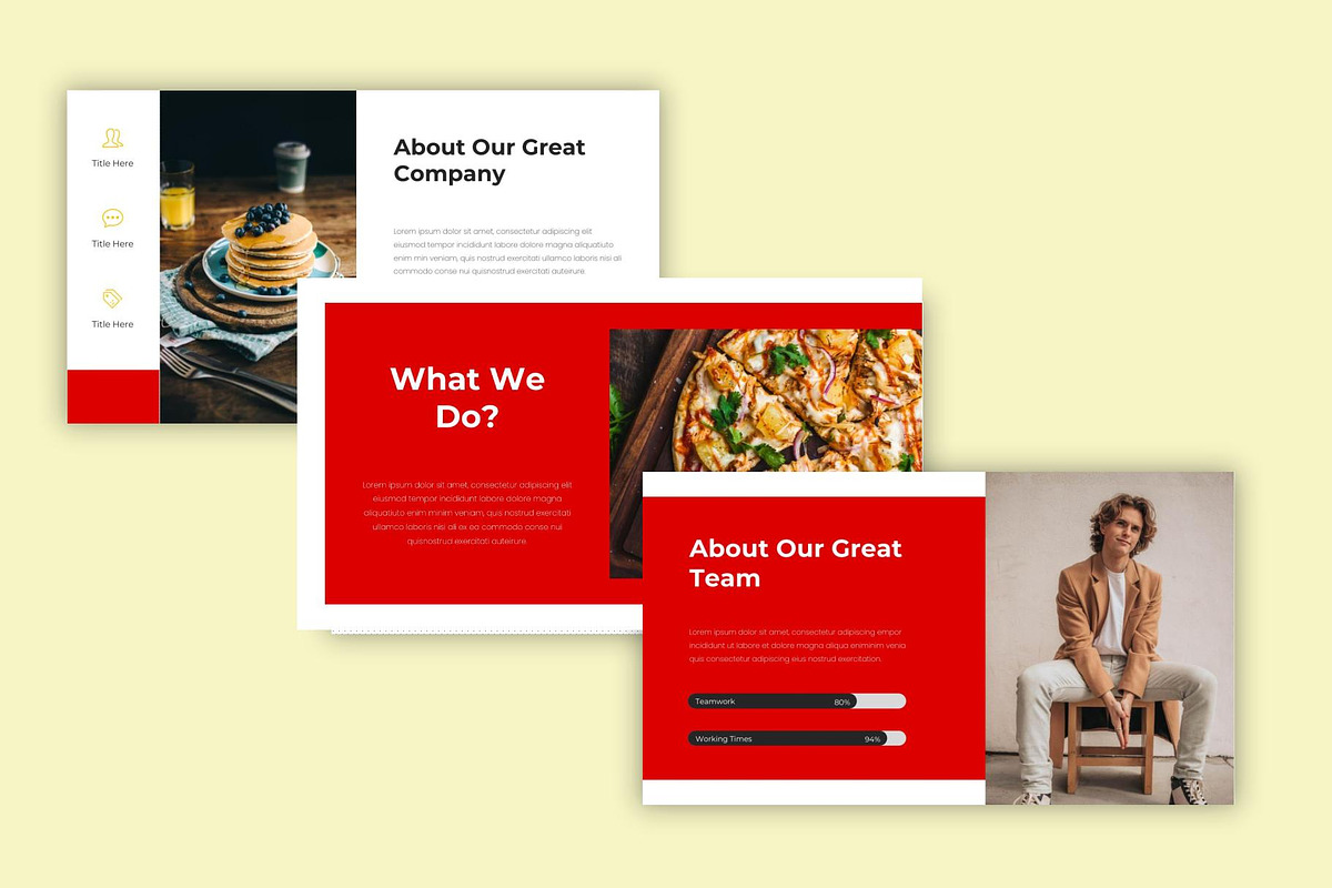 Marinara - Food PowerPoint Template, a Presentation Template by riz creative studio (Photo 6 of 9)