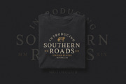 Gallagher - Vintage Serif Typeface, a Serif Font by Surplus Type Co (Thumbnail 6 of 8)