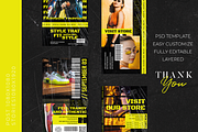 Fashion Instagram Template - Louie, a Social Media Template by Gibcreat (Thumbnail 4 of 4)