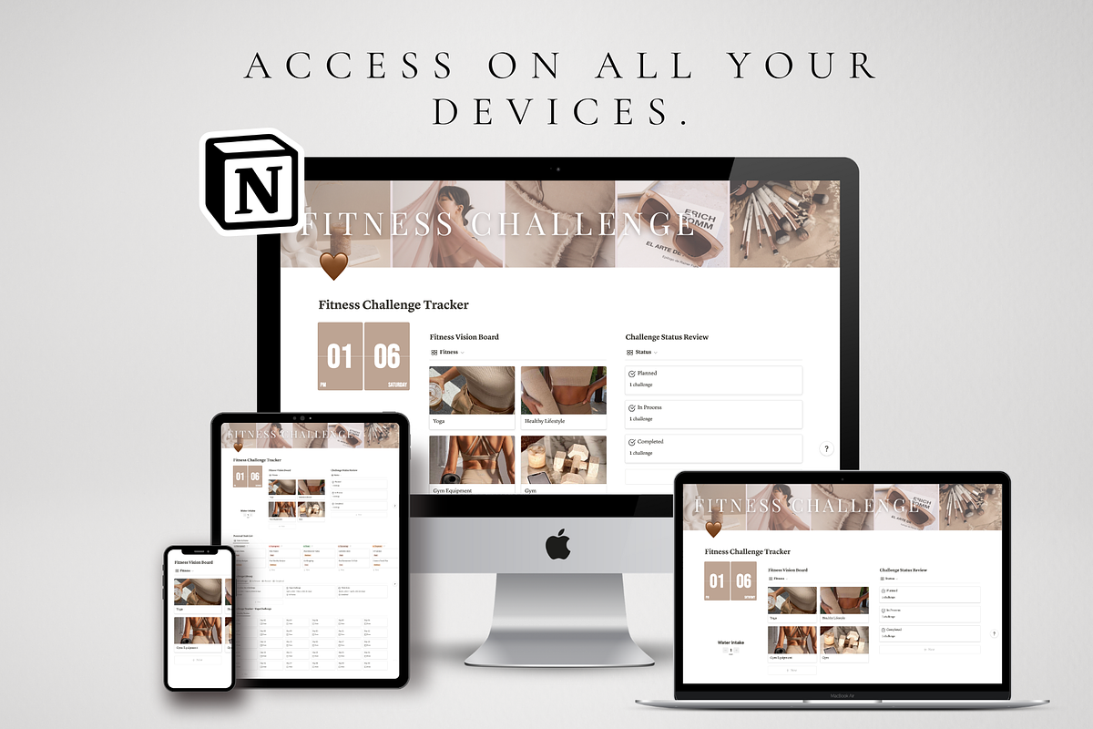 Digital Fitness & Workout Challenge, a Templates & Theme by BRANDcontent (Photo 6 of 7)