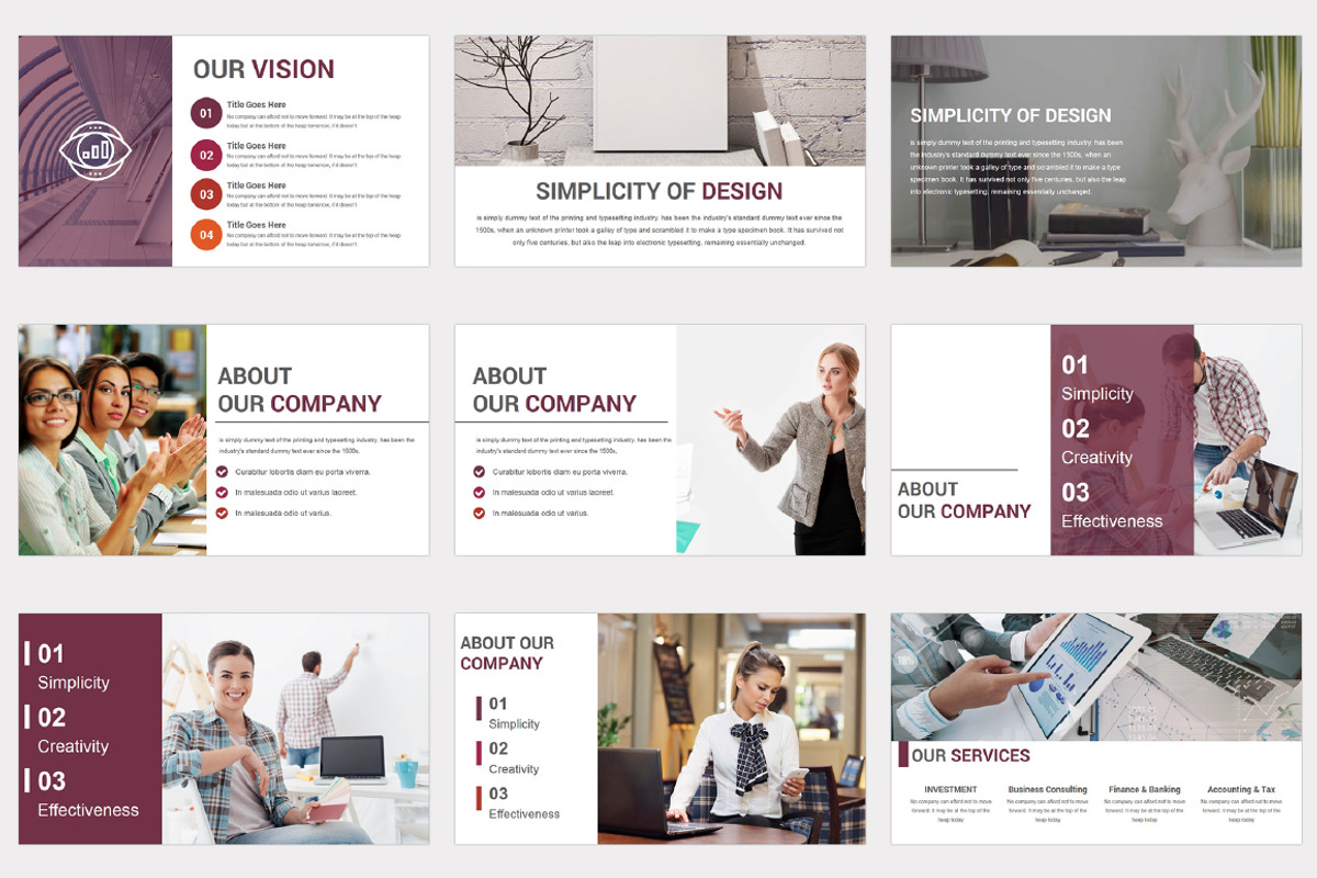 Simply PowerPoint Template, a Presentation Template by GraphicStan (Photo 5 of 25)