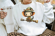 Cute Halloween Clipart Bundle, an Illustration by Sublimation Artist (Thumbnail 4 of 6)