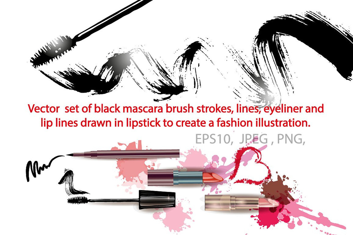 Fashion  Bundle, a Decorative Illustration by Gulnara Khadeeva (Photo 5 of 9)