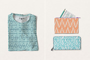 ikat pattern set, a Pattern Graphic by Nicetoseeya (Thumbnail 4 of 4)