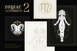 Zodiac Collection, a Graphic by Vasya Kobelev