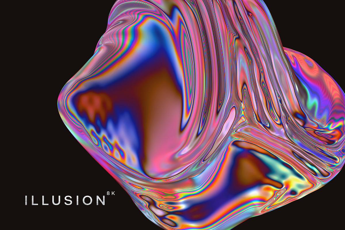Illusion 8K: Optical Textures, an Object Graphic by RuleByArt (Photo 10 of 17)
