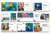 Apollon-Pop Art PowerPoint Template, a Presentation Template by kreatifreya (Thumbnail 5 of 5)