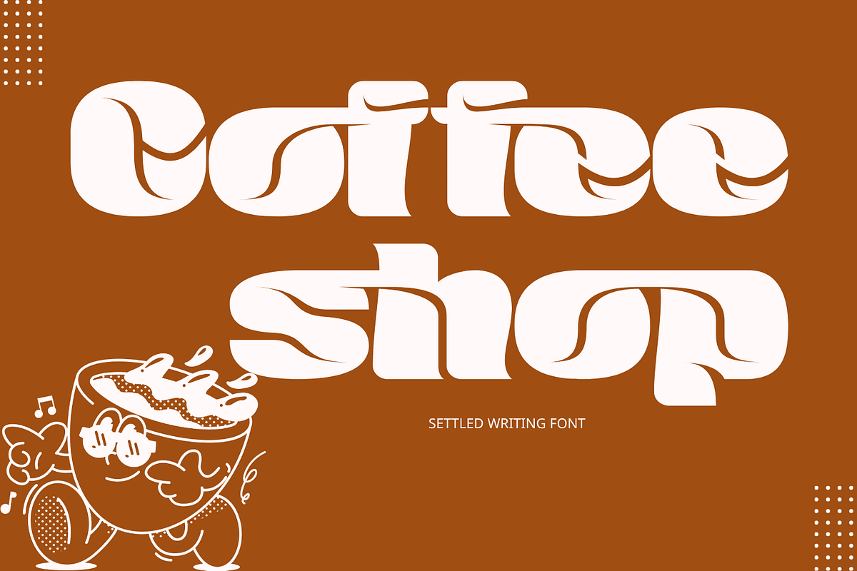 Settled Writing - Bold Retro Font, a Serif Font by 177Studio (Photo 5 of 8)