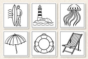 Beach Scene Coloring Book, an Arts & Entertainment Photo by Wow Magic (Thumbnail 3 of 3)