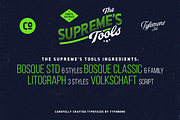 NEW! Supreme Tools • 16 Fonts Pack, a Font by RKS-Studio (Thumbnail 6 of 10)