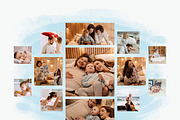 Collage Photo Frame Design Bundle, a Print Template by MRI STUDIO (Thumbnail 2 of 52)