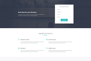 LandinGo - Multipurpose Landing page, a Bootstrap Template by Pichforest Studio (Thumbnail 3 of 3)