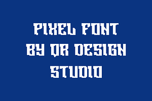 Syncio Pixely - Game Font