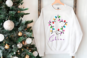 Christmas Lights SVG PNG Vector, a Seasonal Illustration by Design Station (Thumbnail 3 of 5)
