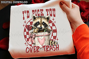 Funny Valentine's Day Raccoon PNG, an Illustration by OK Design (Thumbnail 3 of 6)