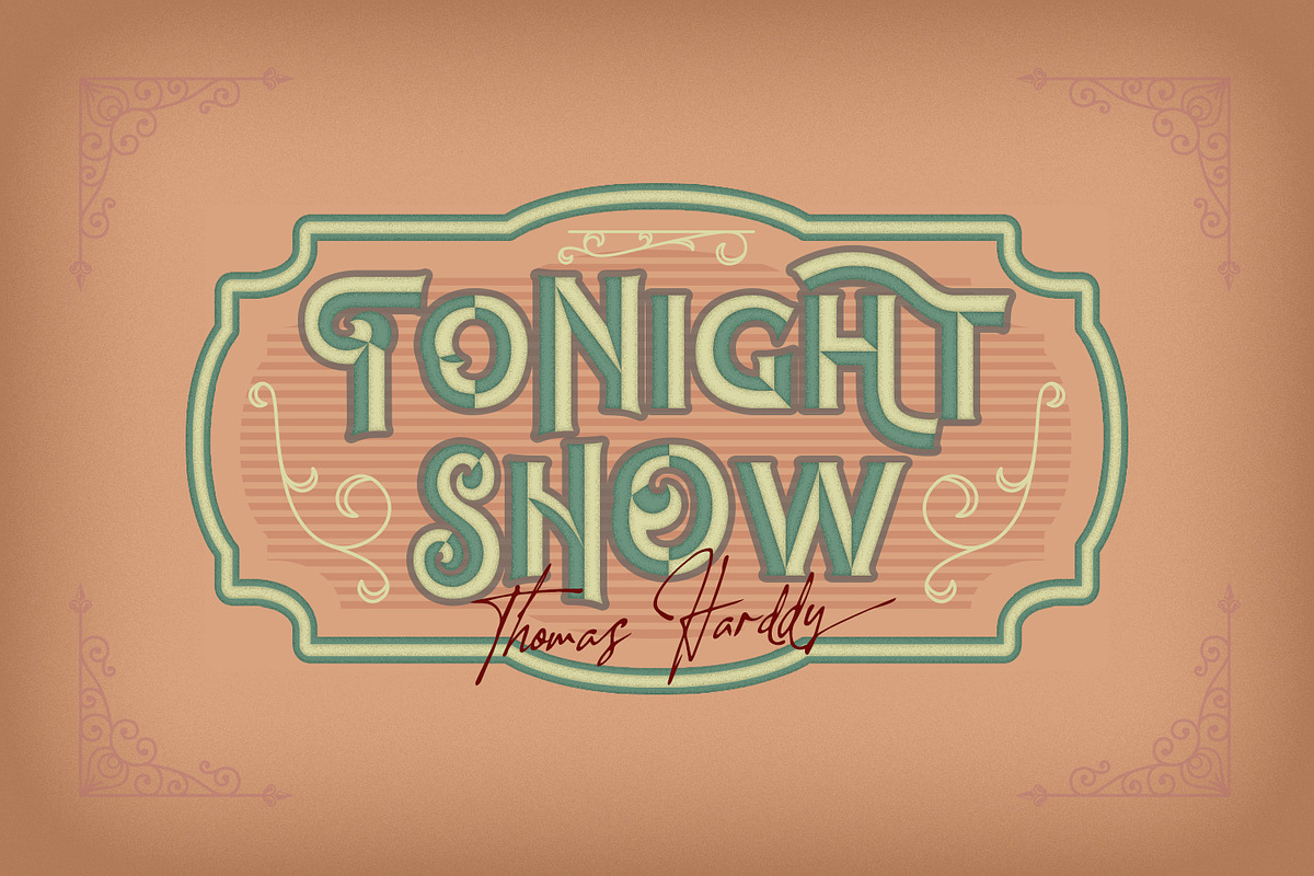 The Chronicle - Blackletter Typeface preview 2