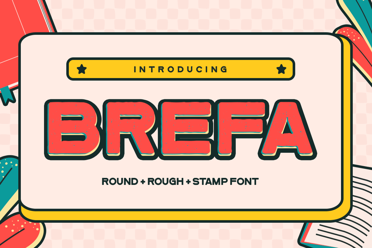 Brefa, a Sans Serif Font by twinstd (Photo 1 of 12)