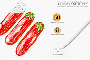 Sketches & Color Palettes Procreate, a Palette Add-On by Liquid Amethyst Art (Thumbnail 2 of 11)