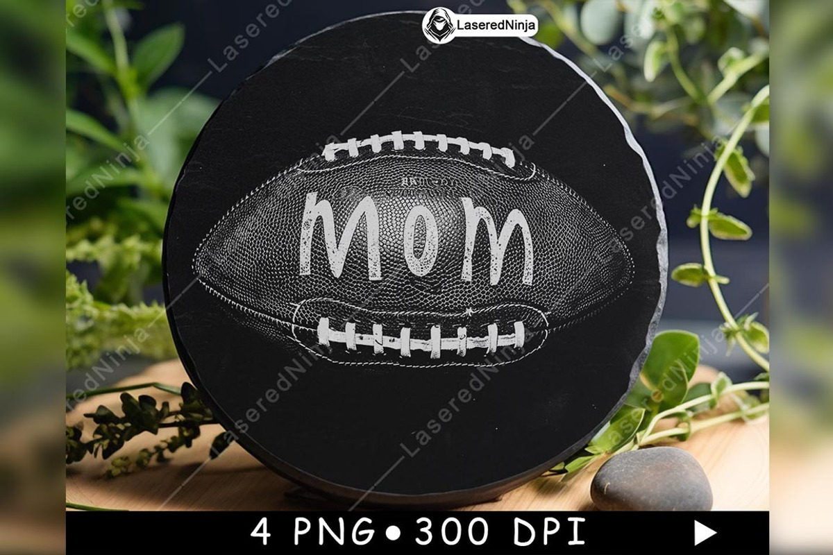 American Football Mom Text Game Day, a Background Graphic by LaseredNinja (Photo 4 of 7)