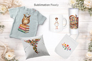 70s Groovy Nurse Sublimation PNG, an Illustration by Artnoy (Thumbnail 6 of 8)
