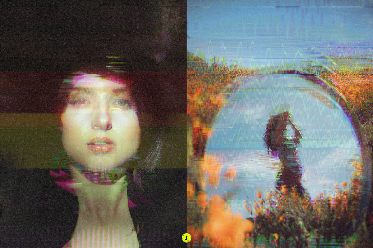 Bad Signal Photo Effect, a Layer Style Add-On by Freezerondigital (Photo 4 of 11)