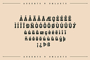 Yermo - A Laid Back Geo-Slab Font, a Font by JK Design Co. (Thumbnail 6 of 8)