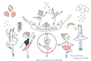 Unicorn Ballet Party