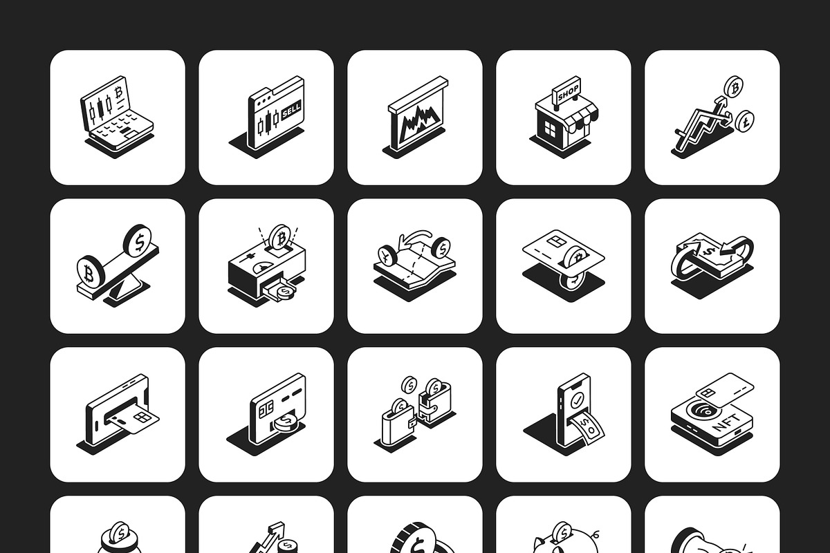 Business Growth Icons Bundle, a Solid Icon by Prosymbols (Photo 10 of 11)