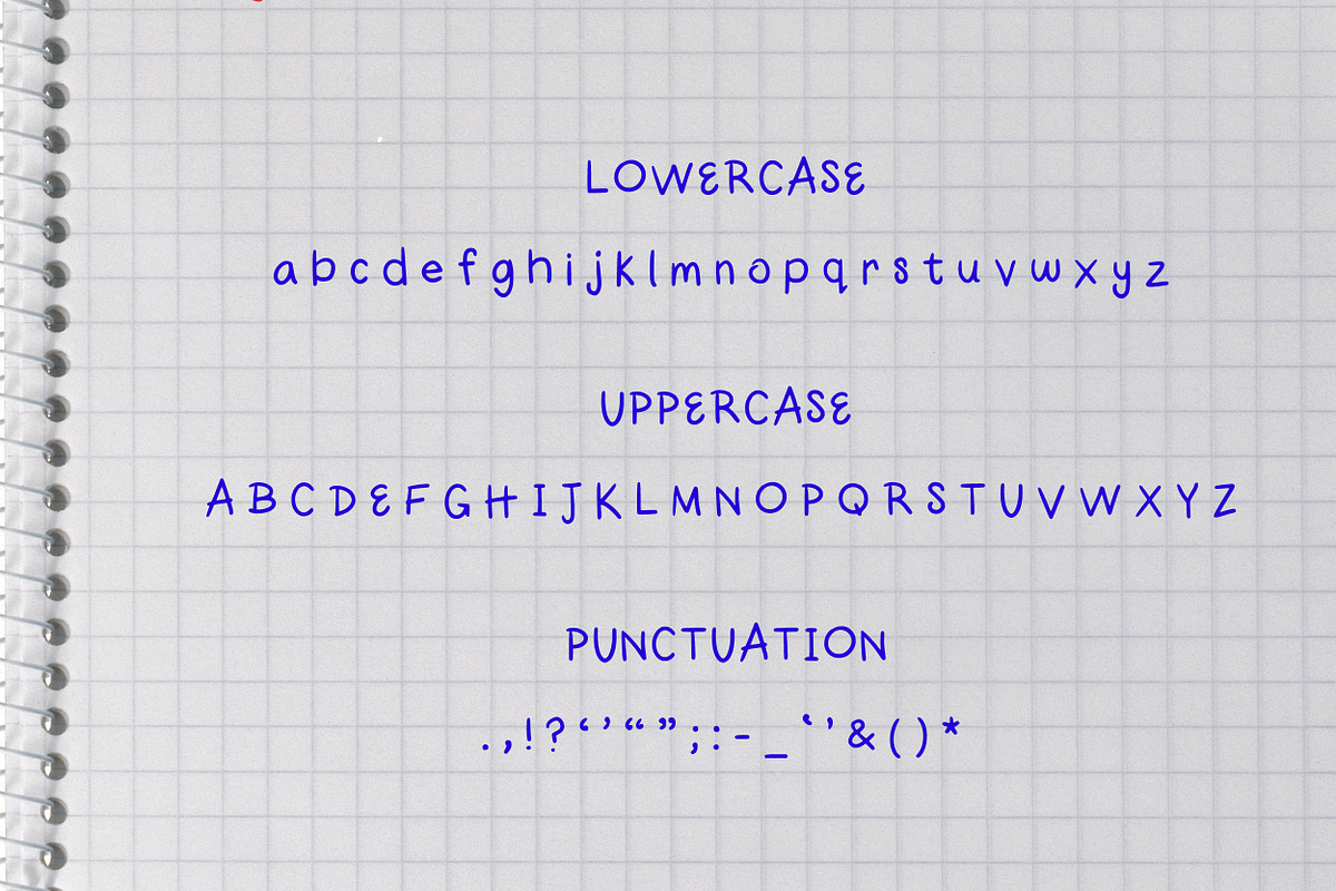 Peanut Gallery: A Handwritten Font, a Handwritten Font by Miriam Furniss Designs (Photo 3 of 6)